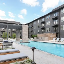 Pool area of Windsor South Congress in Austin, TX
